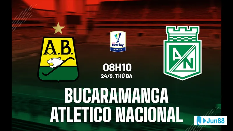 Hình ảnh trận đấu giữa Junior Barranquilla và Atletico Bucaramanga