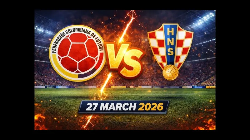 Cầu thủ Colombia và Croatia giao bóng trước trận đấu quyết liệt