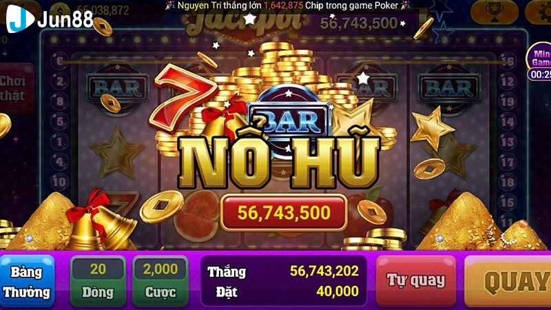 Trải nghiệm cách chơi game Nổ Hũ tại nhà cái Jun88 chuyên nghiệp Trải nghiệm cách chơi game Nổ Hũ tại nhà cái Jun88 chuyên nghiệp